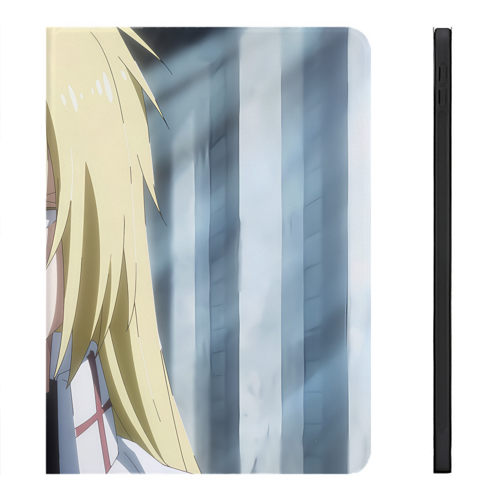 （画像用） 転スラ Regarding Reincarnated to Slime IPadケース ペンホルダー付き ブックスタイルデザイン